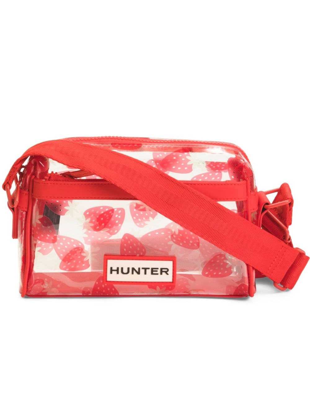 HUNTER Everyday Clear Strawberry Crossbody
